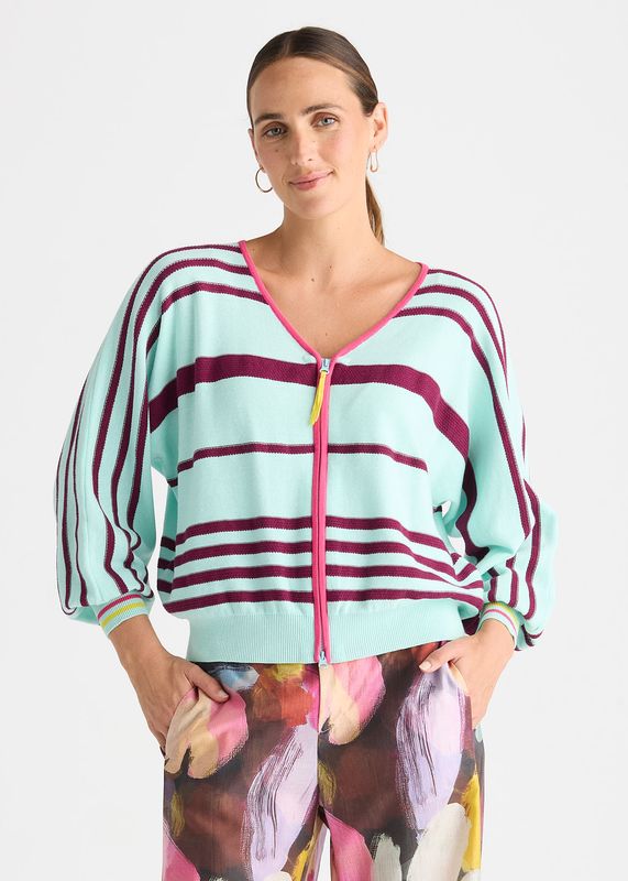 ZIP CARDI- BREEZE