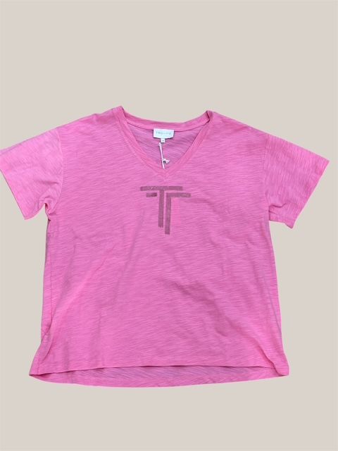 OVERSIZED TT PARTY T-SHIRT - PINK