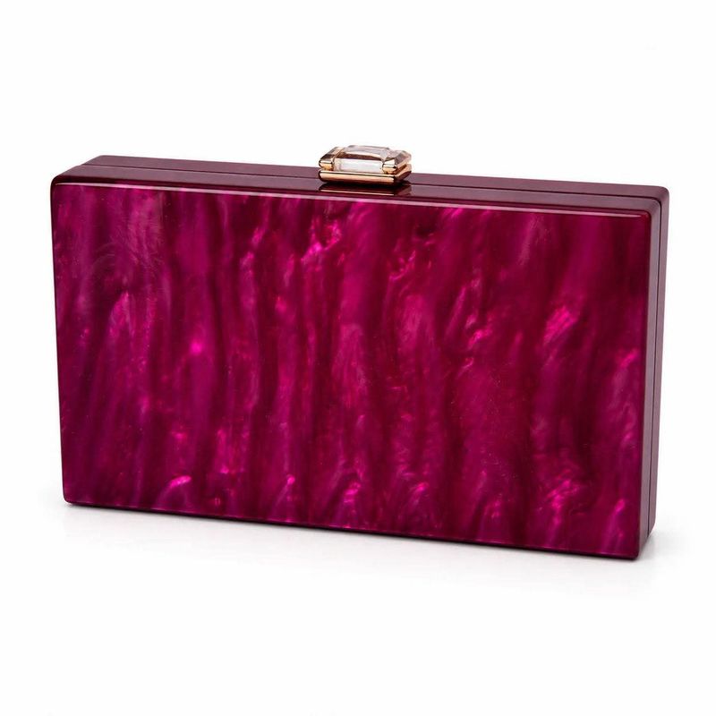 ACRYLIC CLUTCH - RAINBOW