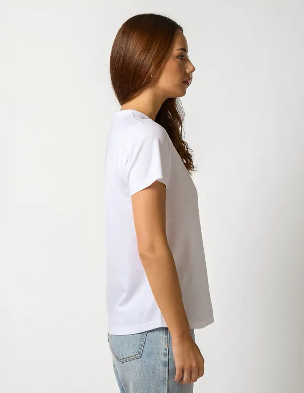 WHITE TENNIS CLUB TEE