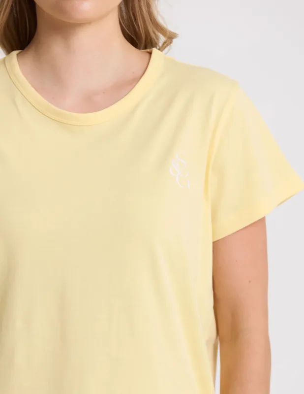 CLASSIC TEE BUTTER YELLOW