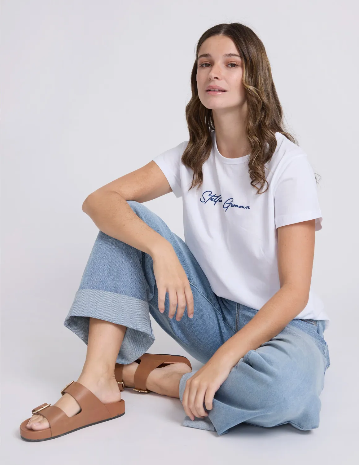 CLASSIC TEE FREEHAND WHITE