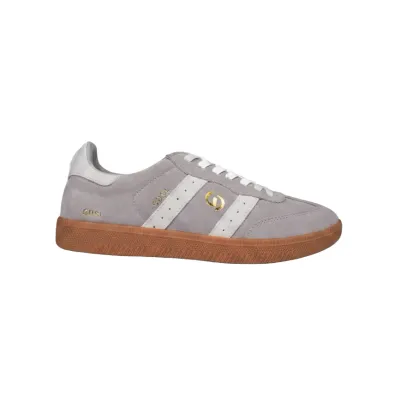 GOODSOLE 2001 PARALLEL - IRON GREY SNOW WHITE - WOMEN'S SUEDE SNEAKER