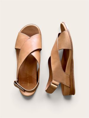 DJANGO &amp; JULIETTE FRAGIL - WOMEN'S SANDAL - TAN