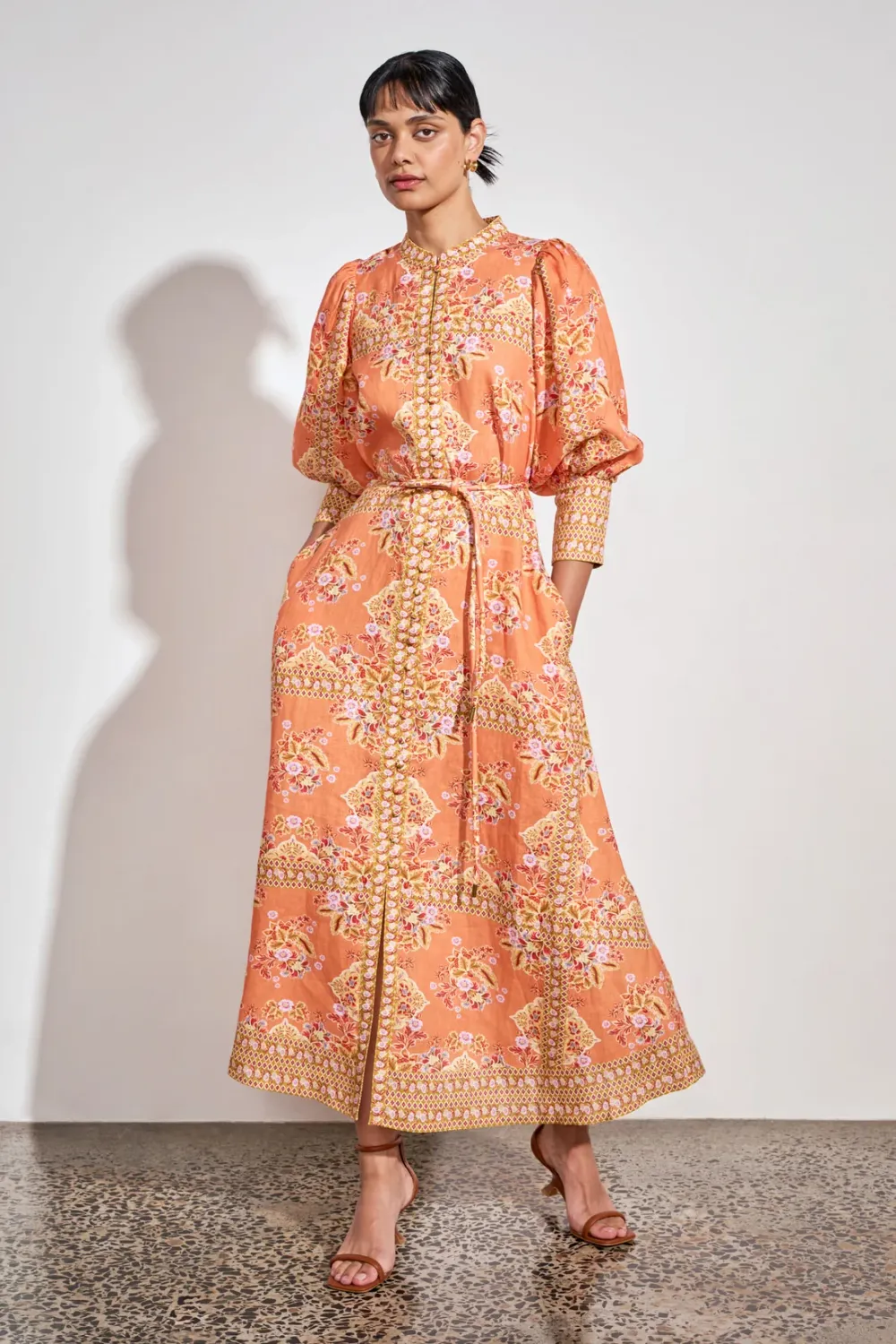ZOE KRATZMANN ENVELOP WOMEN'S DRESS - MARIGOLD GLOW