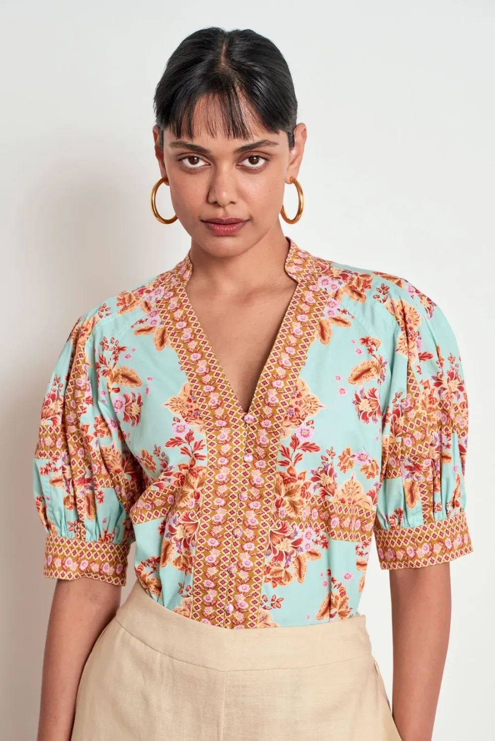 ZOE KRATZMANN SIENNE WOMEN'S TOP - SPRING GLOW