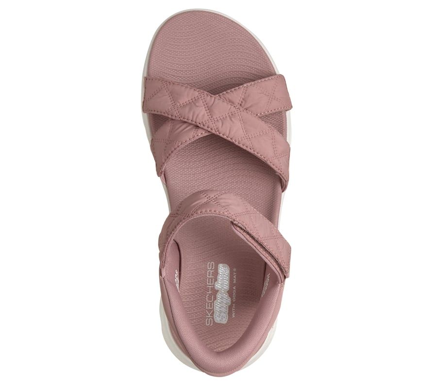 SKECHERS KAIA GO WALK WOMENS SANDAL - MAUVE