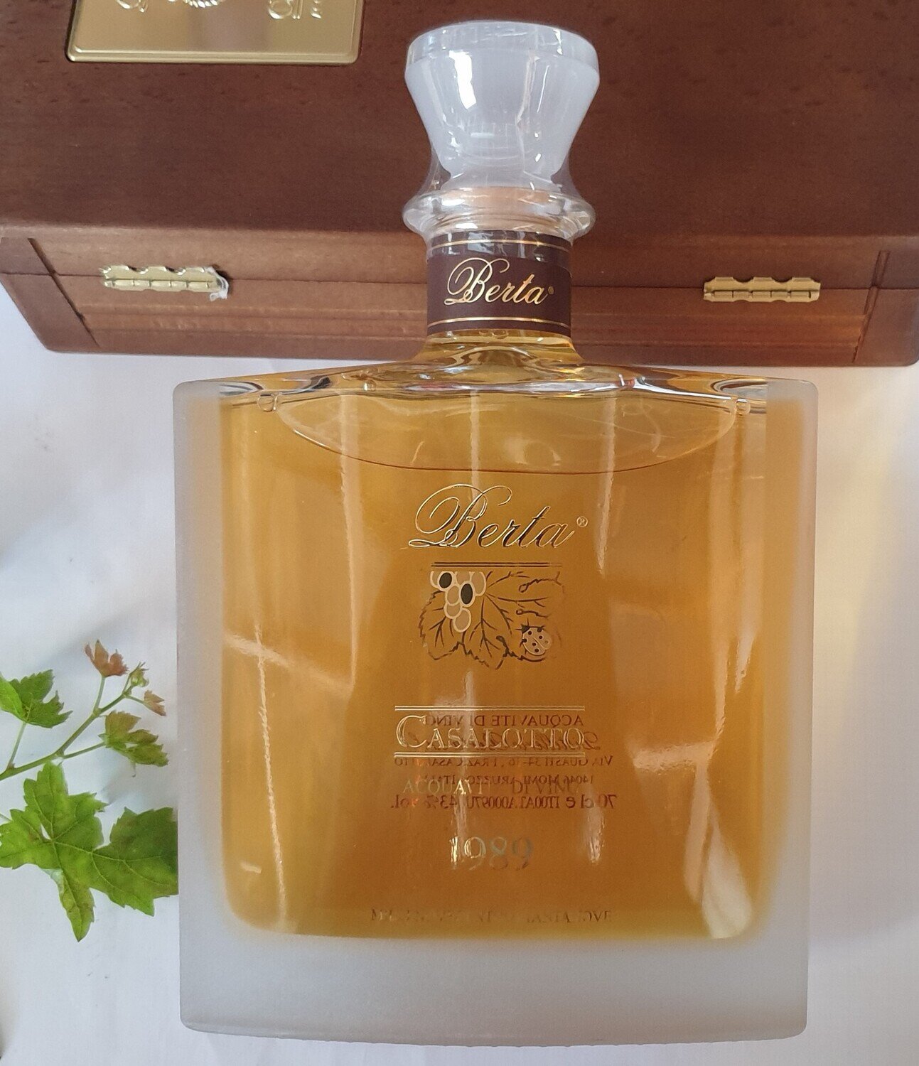 Grappa Berta Casalotto 1989