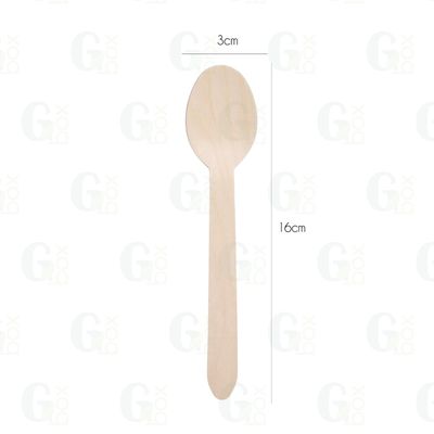 Bio Cuchara 16cm (paquete de 100 unds)