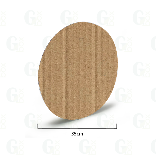 Base kraft 35cm de diámetro (20 unds) Base kraft 35cm de diámetro (20 unds)