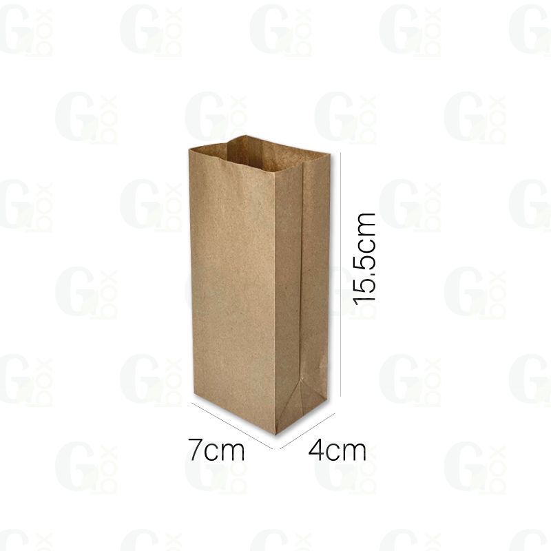 Bolsa kraft 1/2 Libra (100 unds)