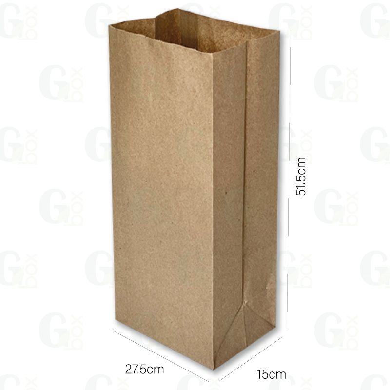 Bolsa kraft 25 Super (100 unds)