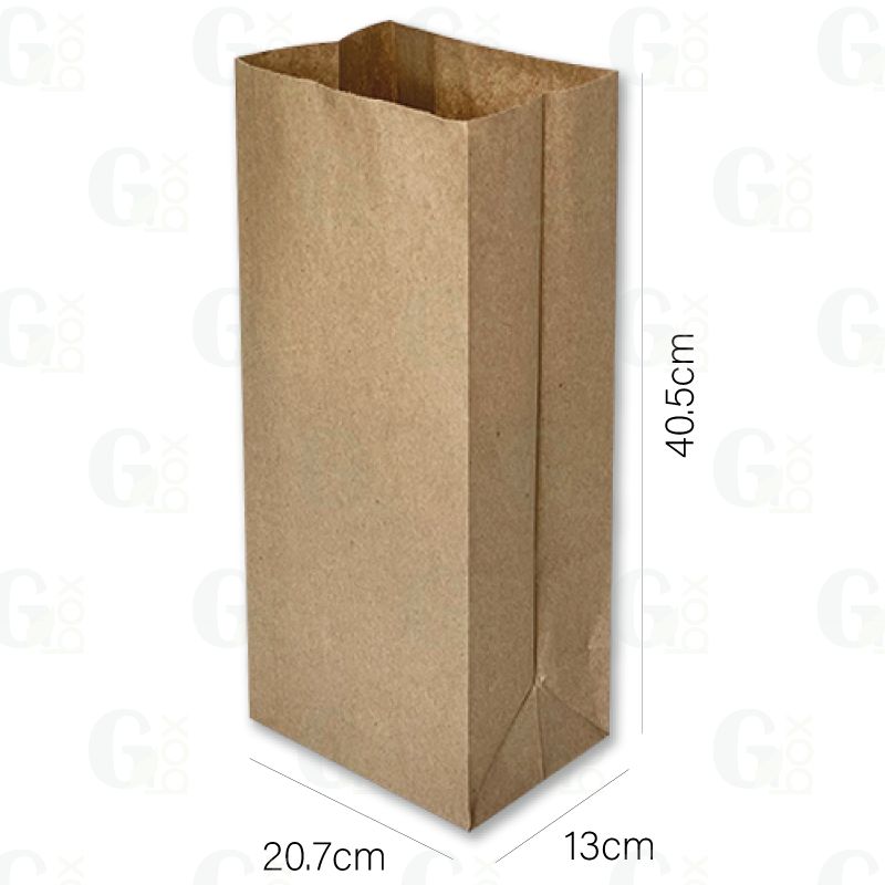 Bolsa kraft 20 Libras (100 unds)