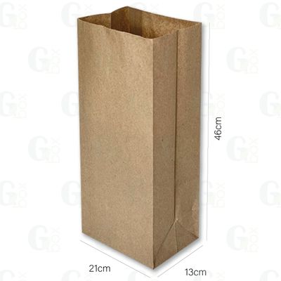 Bolsa kraft 25 Libras (100 unds)