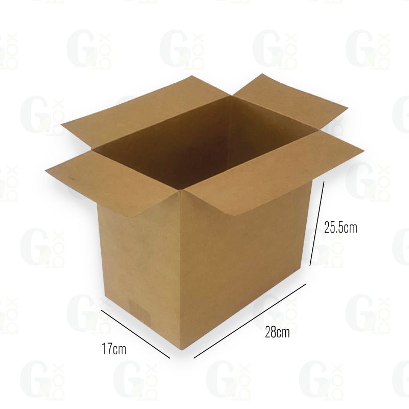 Caja cartulina kraft (2 unidades)