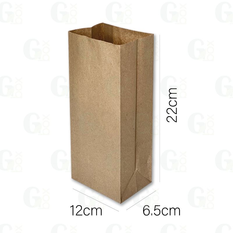 Bolsa kraft 3 Libras (100 unds)