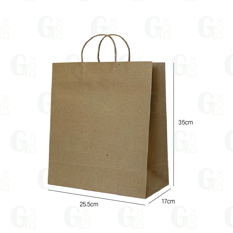 Bolsa papel kraft BISTRO manigueta (1 und) Bolsa papel kraft BISTRO manigueta (1 und)