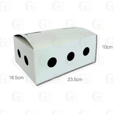 Caja Blanca con Kraft (paquete 6 unidades) Caja Blanca con Kraft (paquete 6 unidades)