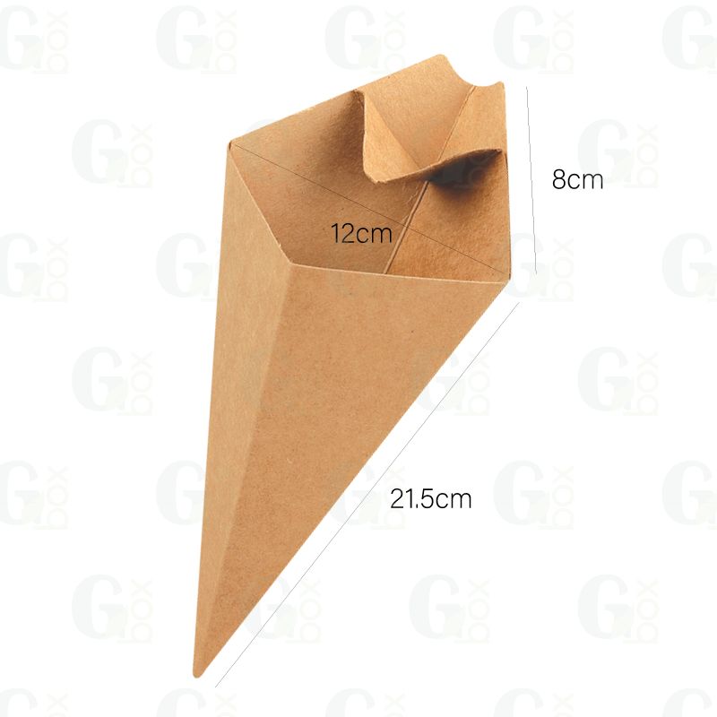 Cono para frituras (24 unds)