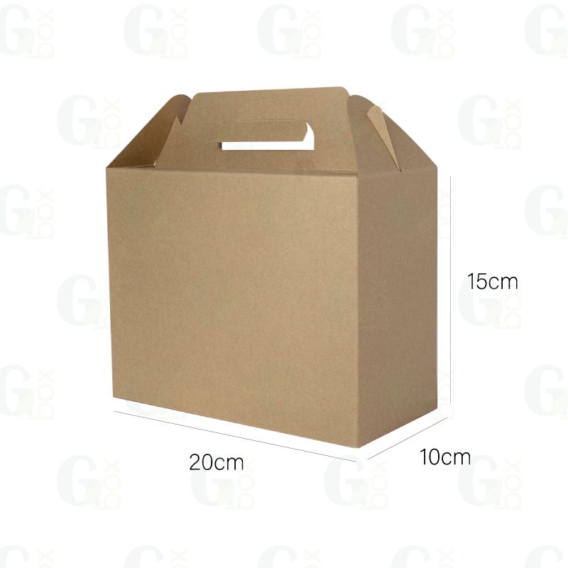 Lunch Box Kraft Pequeña (12uds)