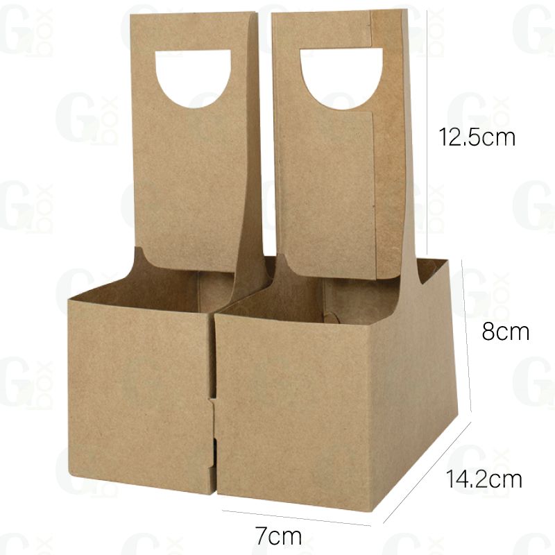 Porta Vaso de 2 un. Agarradera 8 oz (50 unds)