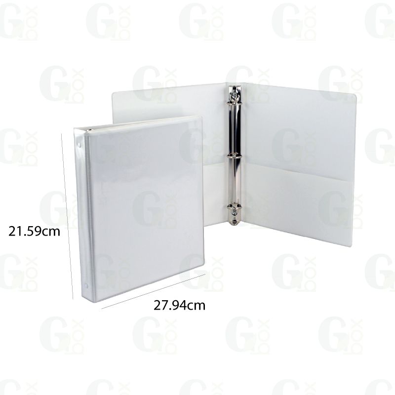 Portafolio blanco tamaño carta (1 unds) Portafolio blanco tamaño carta (1 unds)