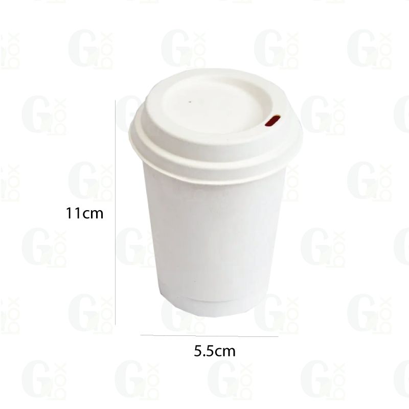 Vaso + tapa 12oz (paquete 50uds)