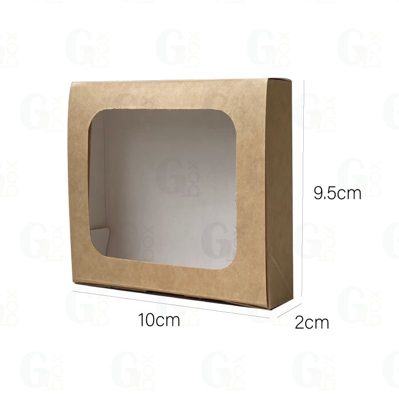 Caja KRAFT para 6 bombones (Paquete de 24 unidades) Caja KRAFT para 6 bombones (Paquete de 24 unidades)