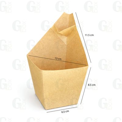 Caja pequeña para frituras (Paquete 24 unidades)