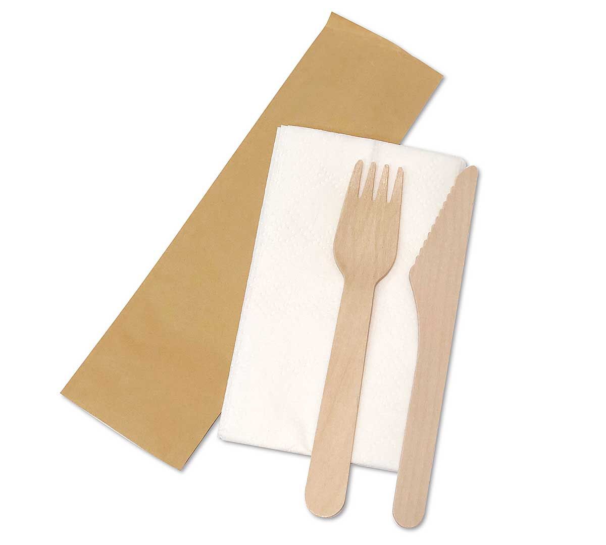 Kit Bio Cubiertos (Paquete de 100 unidades) Kit Bio Cubiertos (Paquete de 100 unidades)
