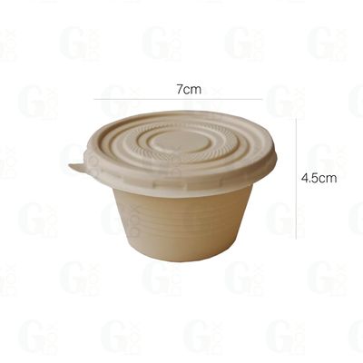 Souffle / salsa 4oz (almidón de maíz) (Paquete de 100 unidades)