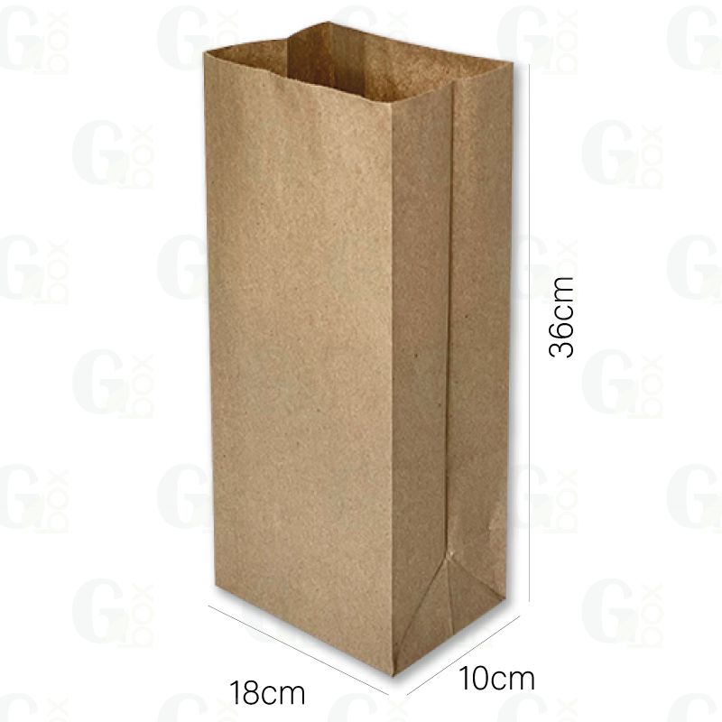 Bolsa kraft 12 Libras (Paquete de 100 unidades)