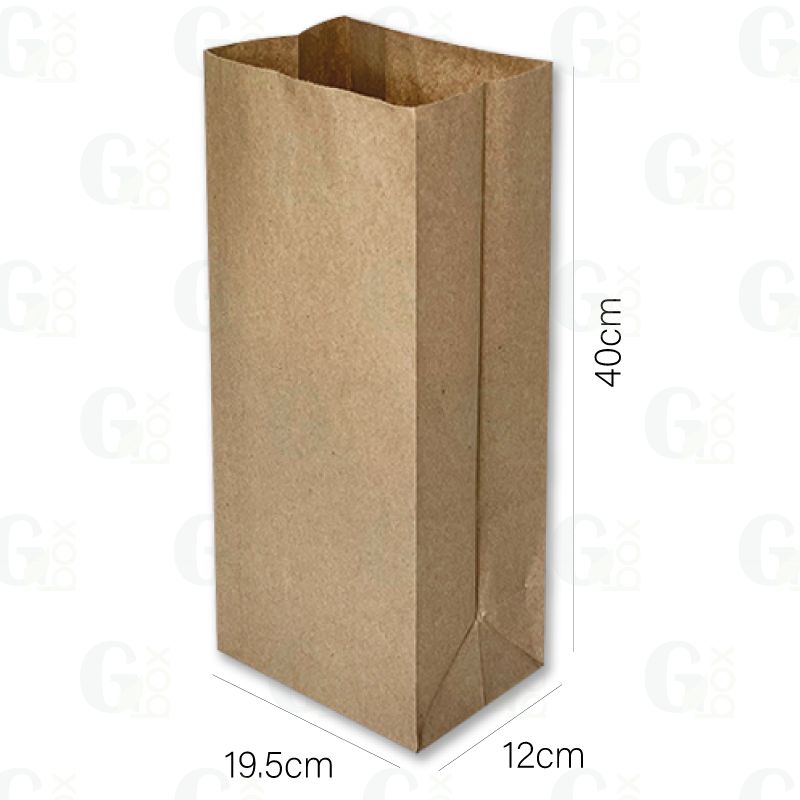 Bolsa kraft 16 Libras (Paquete de 100 unidades) Bolsa kraft 16 Libras (Paquete de 100 unidades)