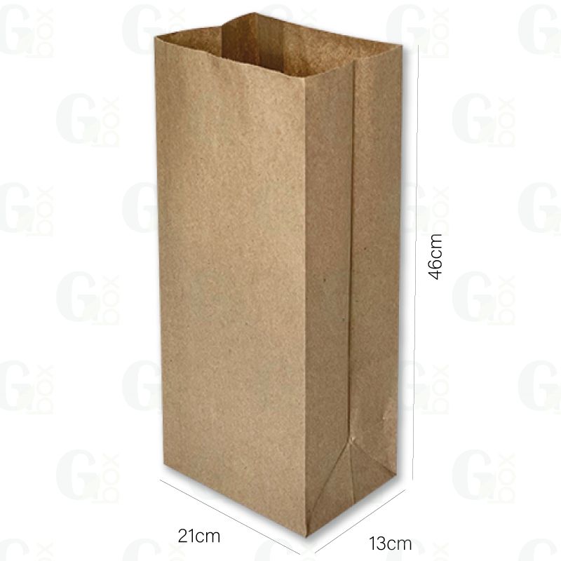 Bolsa kraft 25 Libras (Paquete de 100 unidades)