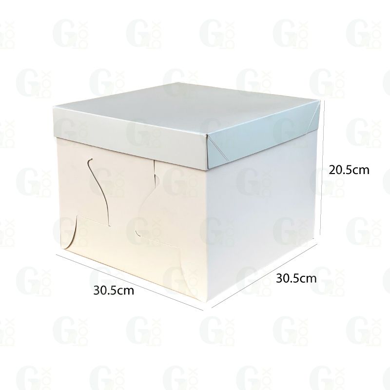 Caja queque alta #12 (Se vende por unidad)