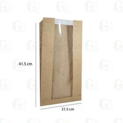 Bolsa panadería ventana (Paquete de 100 unidades) Bolsa panadería ventana (Paquete de 100 unidades)