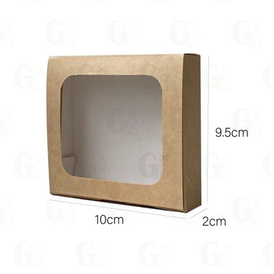 Caja KRAFT para 6 bombones (Paquete de 24 unidades) Caja KRAFT para 6 bombones (Paquete de 24 unidades)
