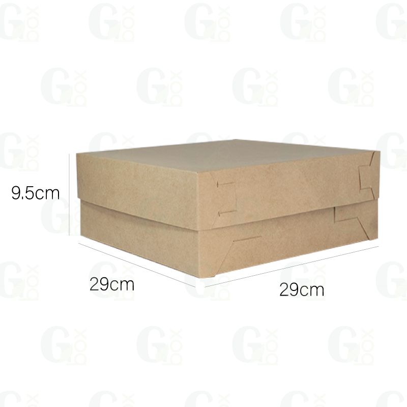 Caja Kraft Queque #10 (Paquete de 3 unidades) Caja Kraft Queque #10 (Paquete de 3 unidades)