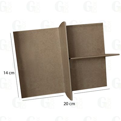 División de 2x1 para caja Bio Max #3 (25 unds) División de 2x1 para caja Bio Max #3 (25 unds)
