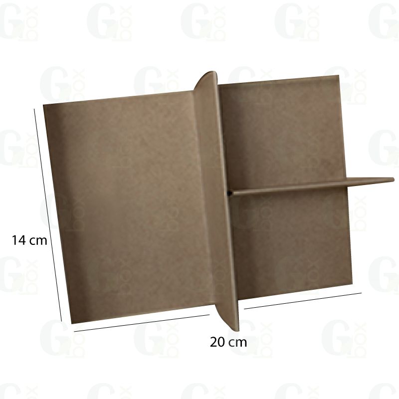 División de 2x1 para caja Bio Max #3 (25 unds) División de 2x1 para caja Bio Max #3 (25 unds)