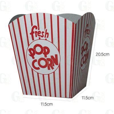 Caja palomitas / Popcorn Grande (Paquete de 25 unidades) Caja palomitas / Popcorn Grande (Paquete de 25 unidades)