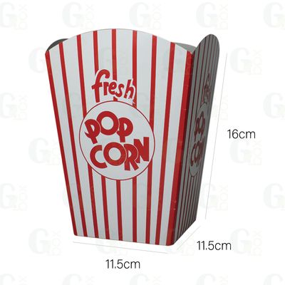 Caja palomitas / Popcorn Mediano (Paquete de 25 unidades) Caja palomitas / Popcorn Mediano (Paquete de 25 unidades)