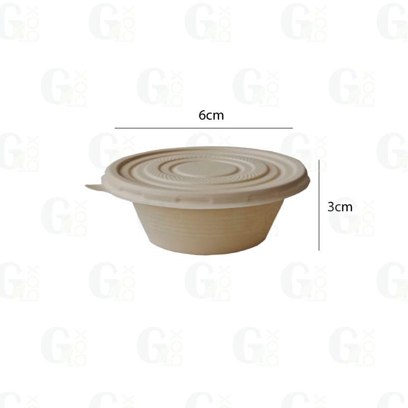 Souffle / salsas 2oz de almidón de maíz (Paquete de 100 unidades)