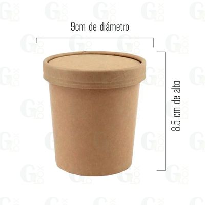 Tazón sopero 12oz / 355ml (Paquete de 25 unidades)