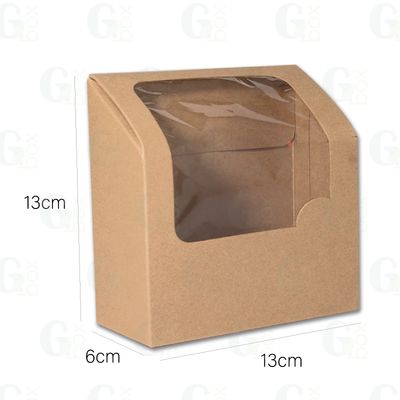 Wrap 2 Mitades con Ventana (Paquete de 24 unidades)