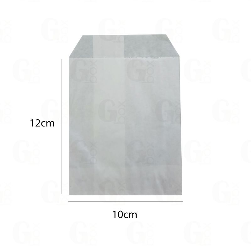 Bolsa BLANCA pequeña (Paquete de 100 unidades)