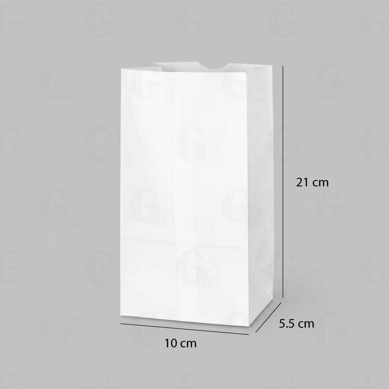 Bolsa 2 libras BLANCA (Paquete 100 unidades) Bolsa 2 libras BLANCA (Paquete 100 unidades)