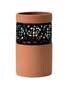Terracotta Candle Holder 4.5" Tall