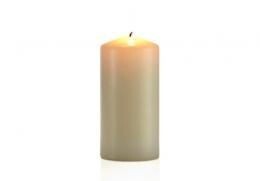 3 X 6 Pressed Pillar - Ivory