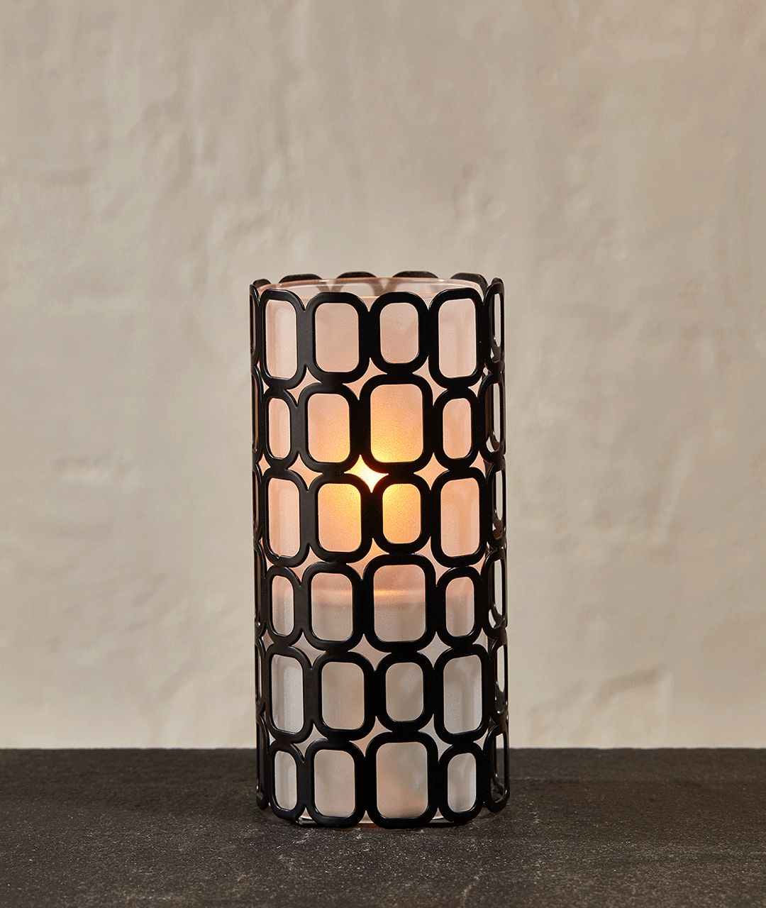 Mini Scroll Wire Base Candle Holder